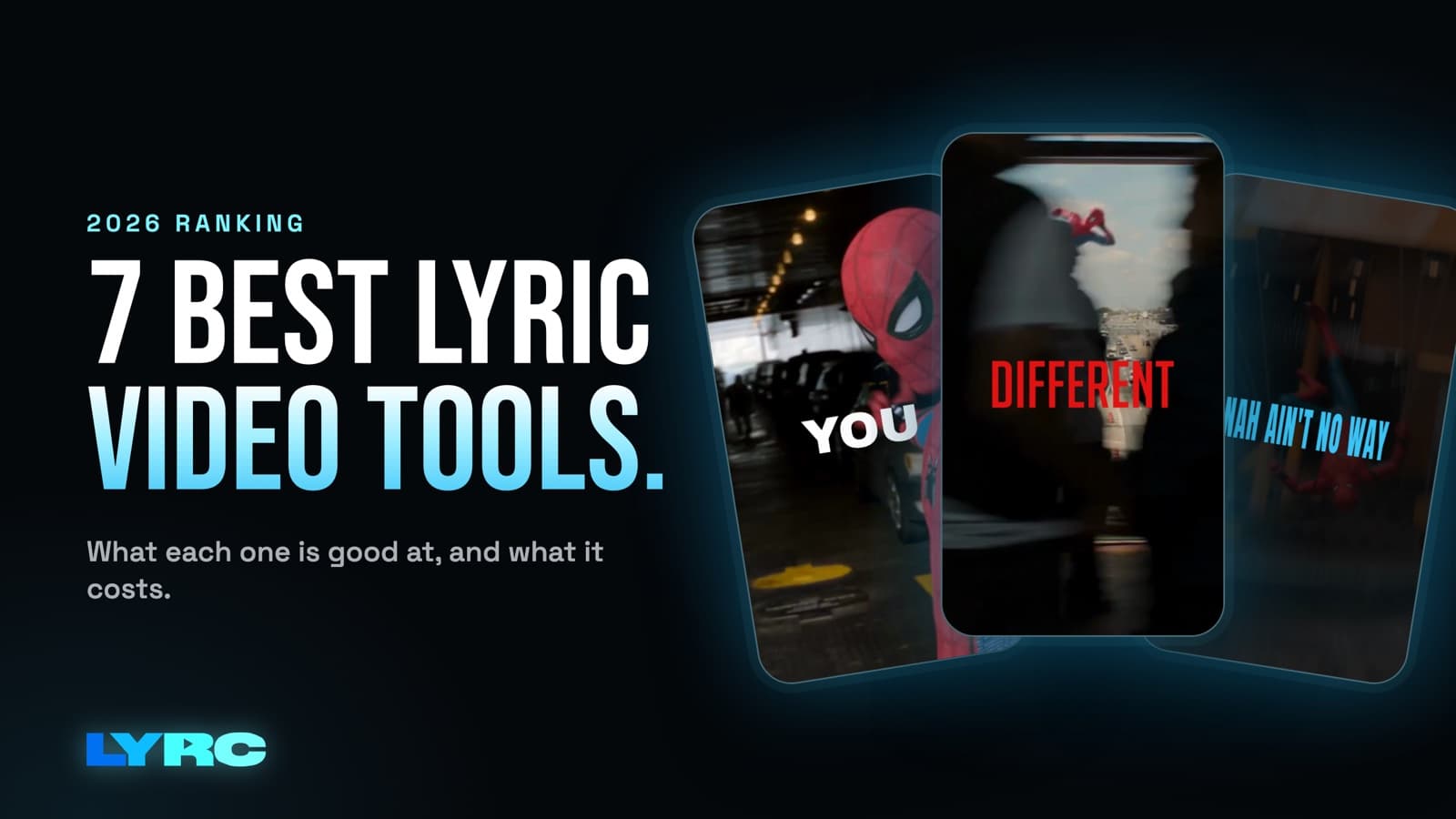 7 Best Lyric Video Platforms in 2026