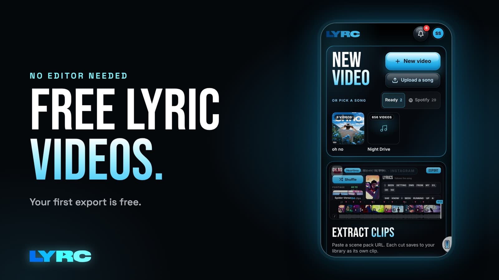 How to Make a Lyric Video for Free in 2026