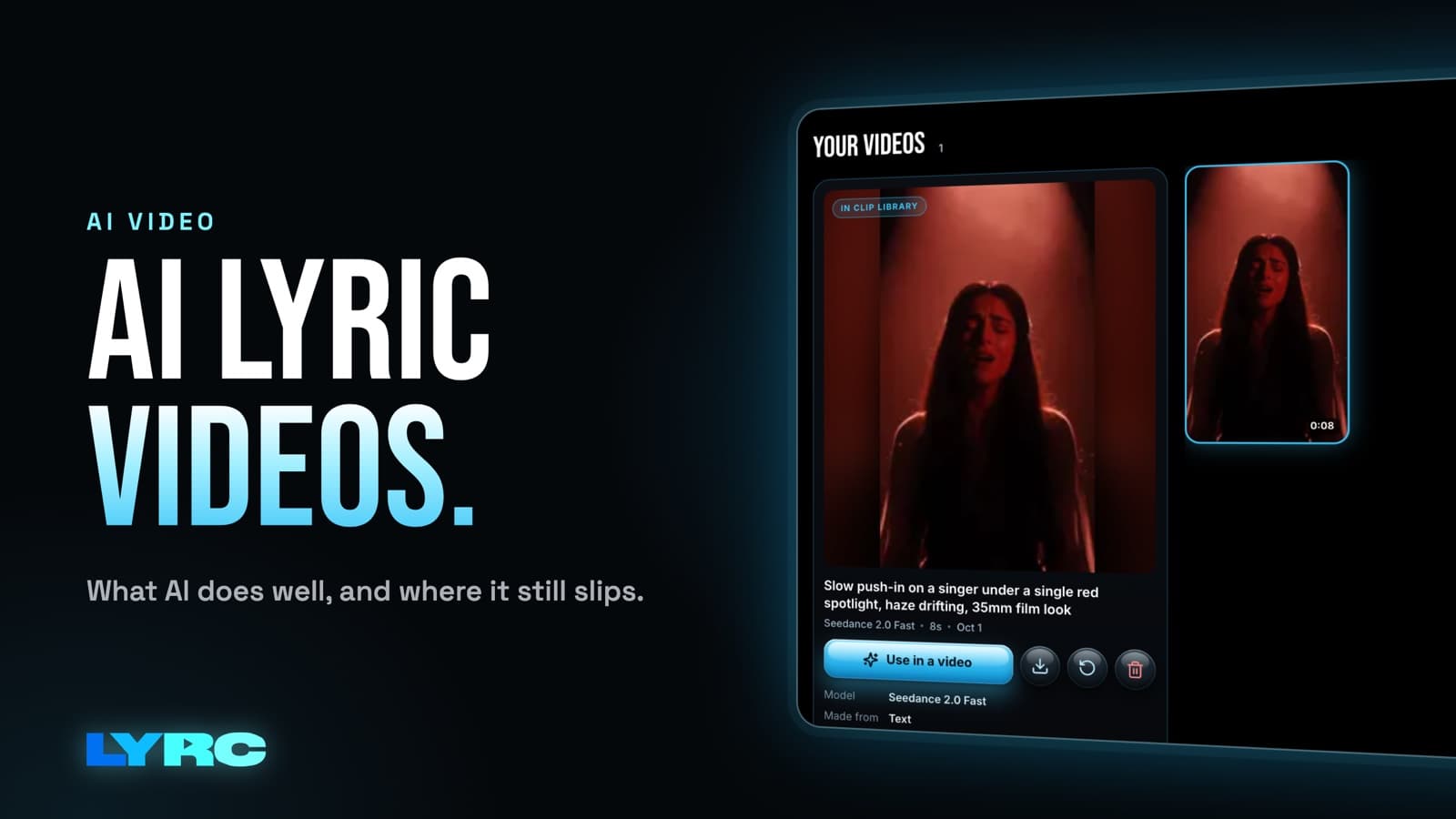 How to Make an AI Lyric Video in 2026