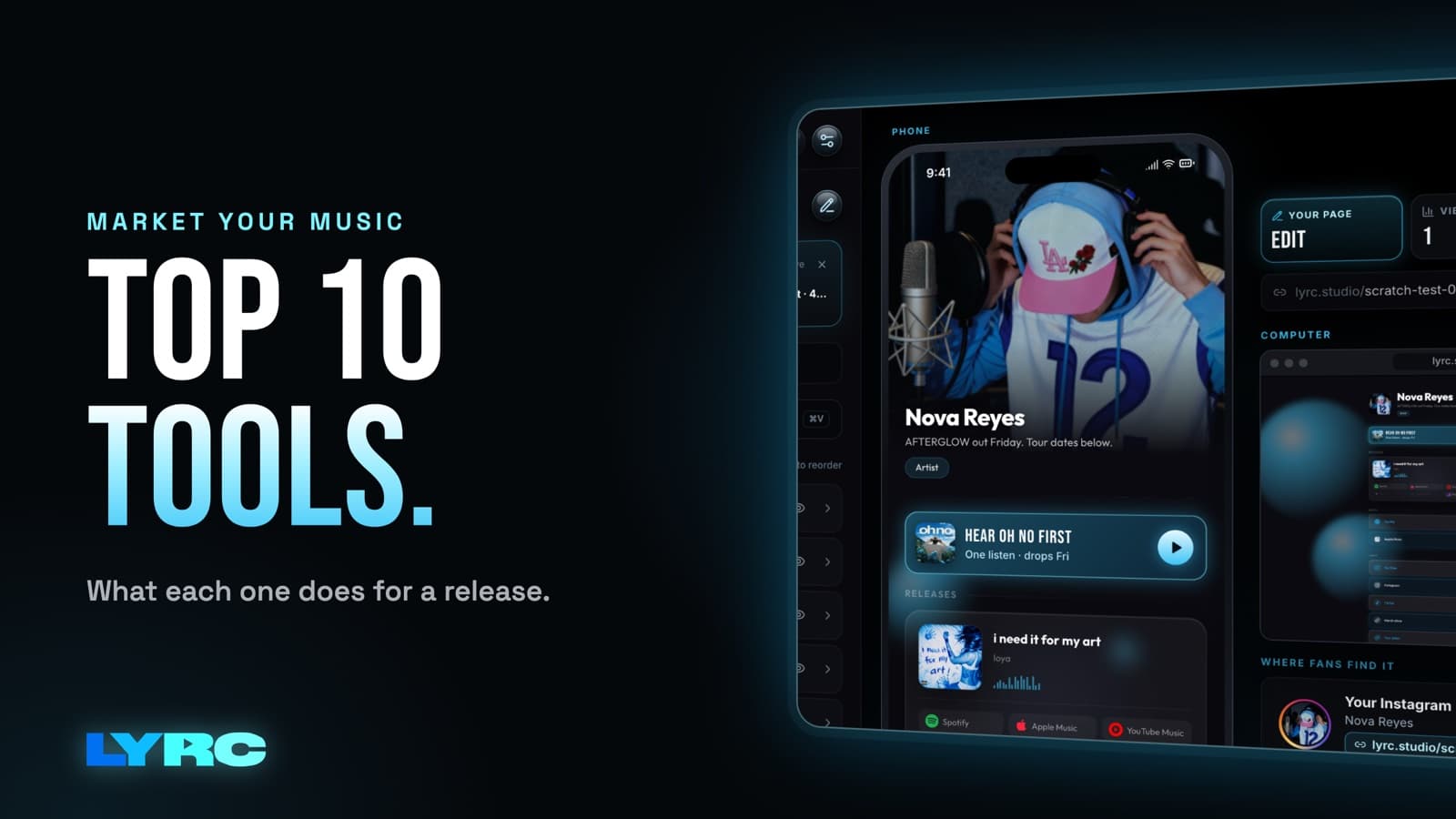 Top 10 Tools to Market Your Music in 2026
